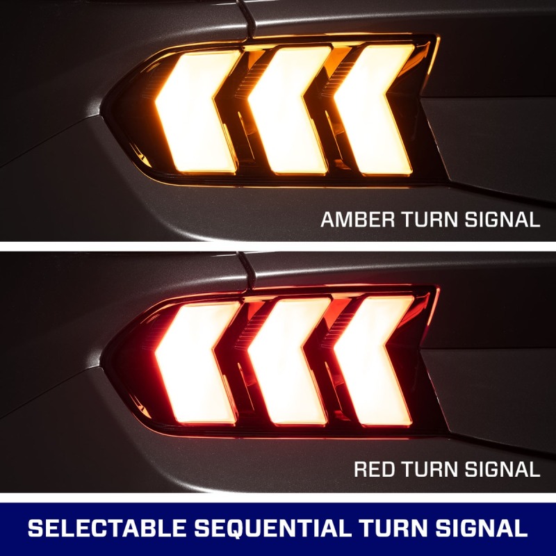 Ford Mustang Tail Lights - Rear - FORM Lighting - Sequential LED - `15-`23